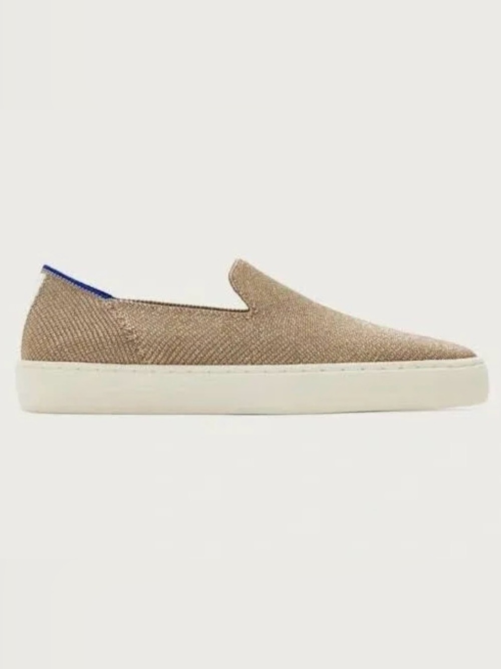 Rothy’s Original Sneaker in Gold Twill